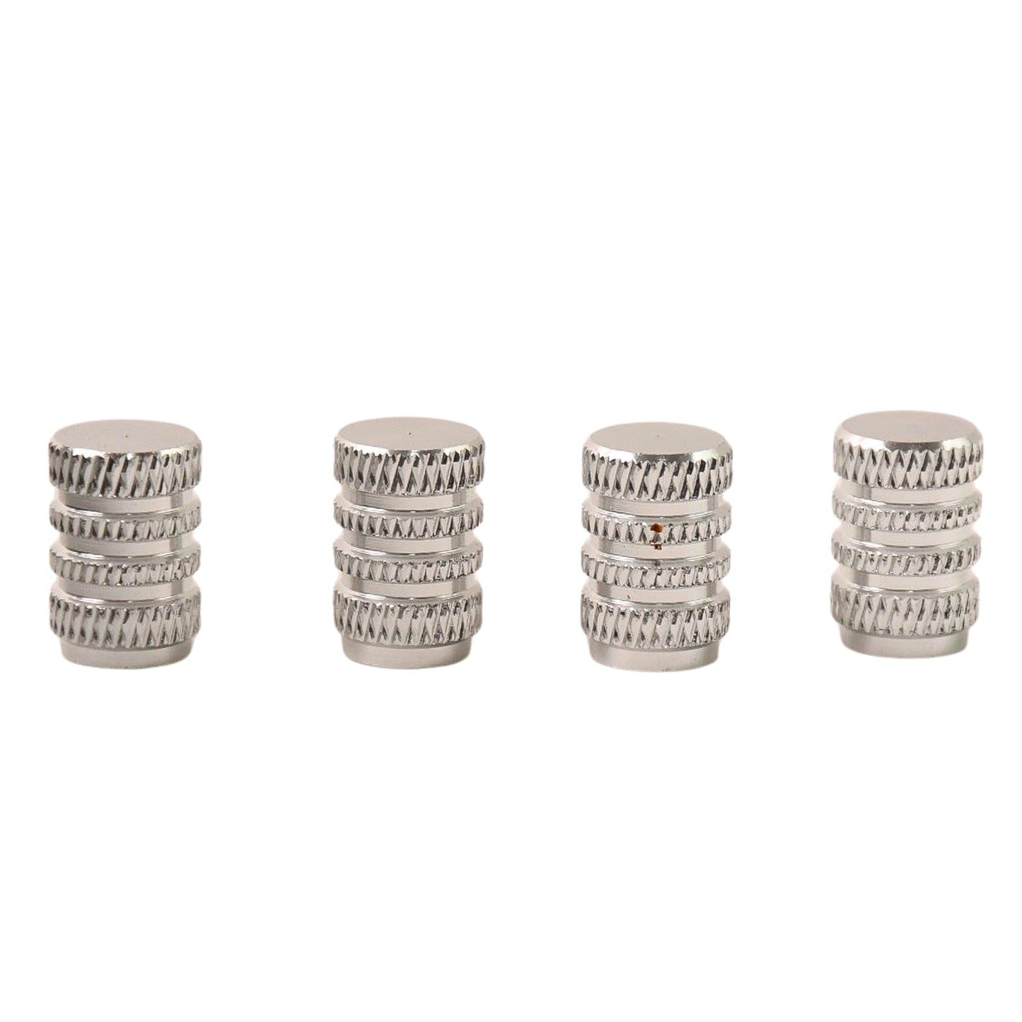 Tire Valve Stem Caps Fit for Genesis Cars. Air Valve Caps Suit for Most Car Truck SUV Wheel Accessories 4pcs Silver.