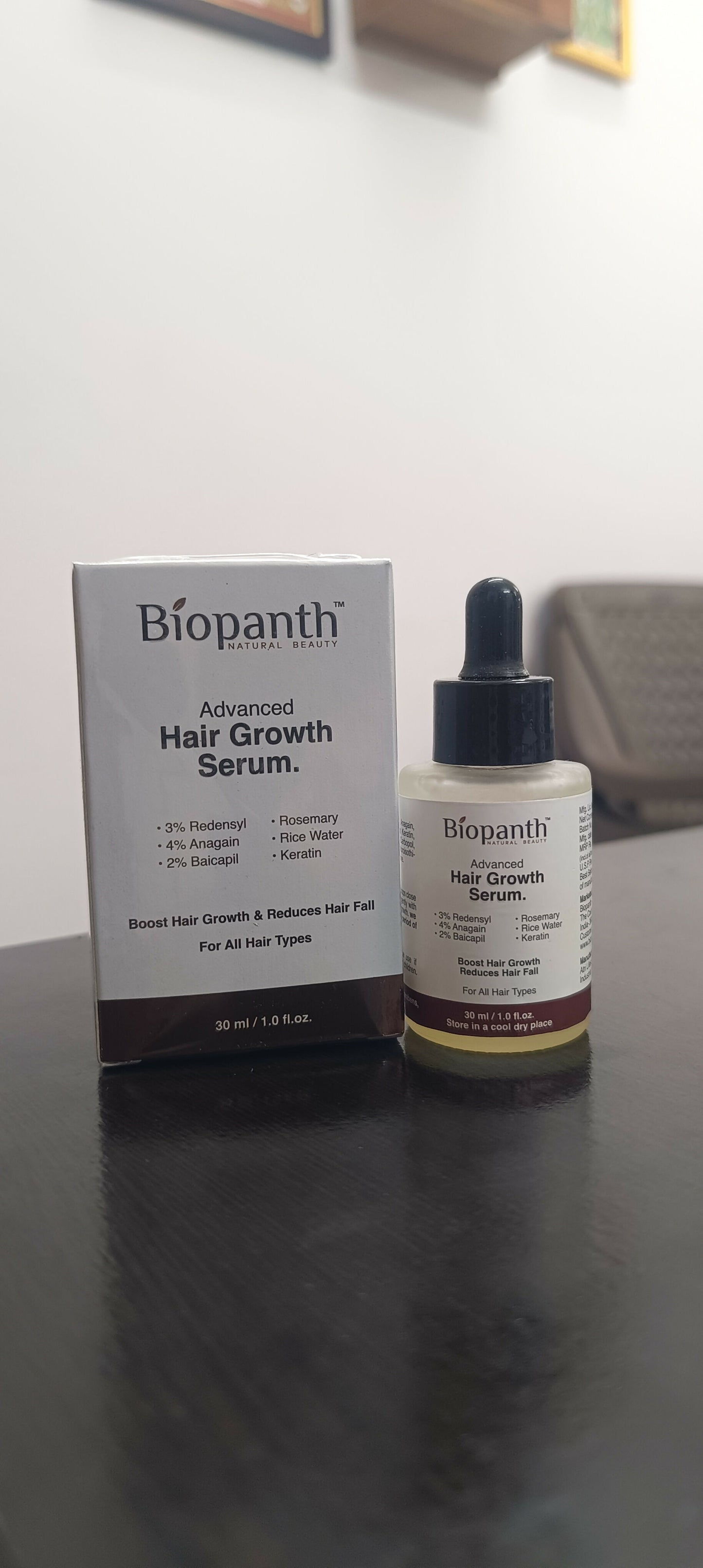 Advanced Hair Growth Serum with Redensyl Anagain Baicapil For Woman And Men (30 ml)