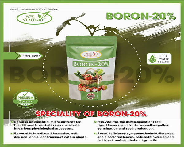 Chemical composition: Boron 20% (450GM)
