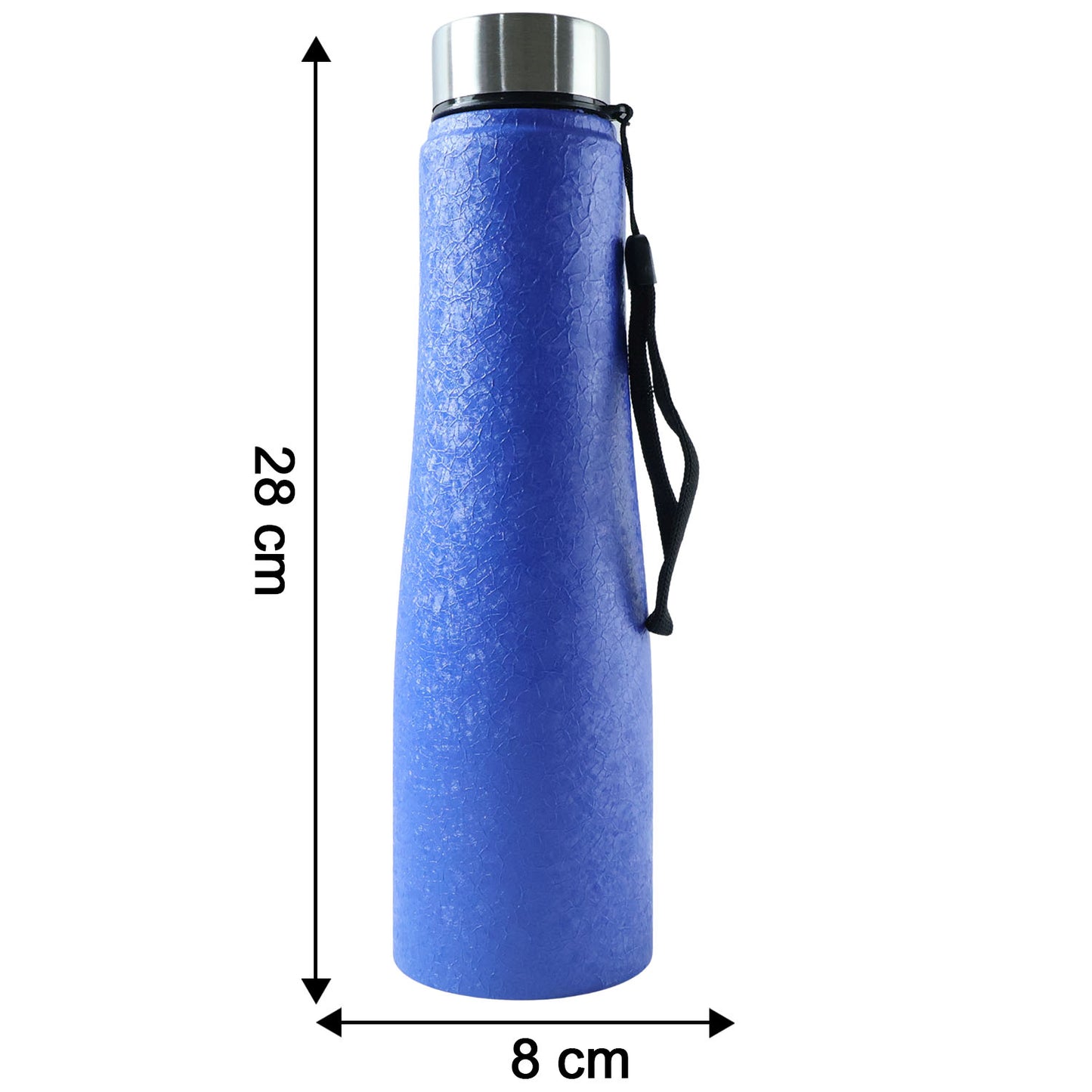 Classic Stainless Steel Water Bottle Blue Color (1000 ML, 1 Piece)