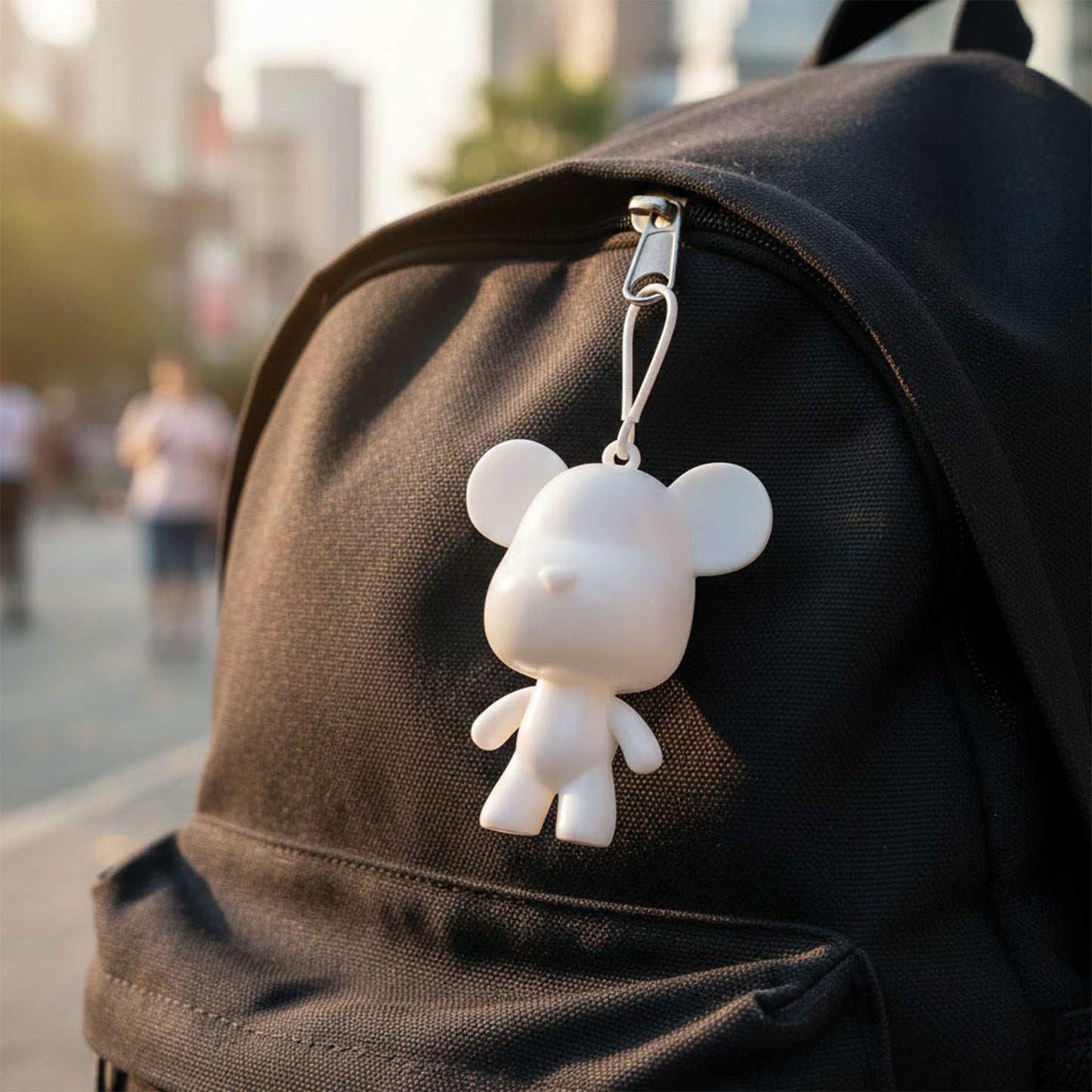 stylish bear keychain for key holder
