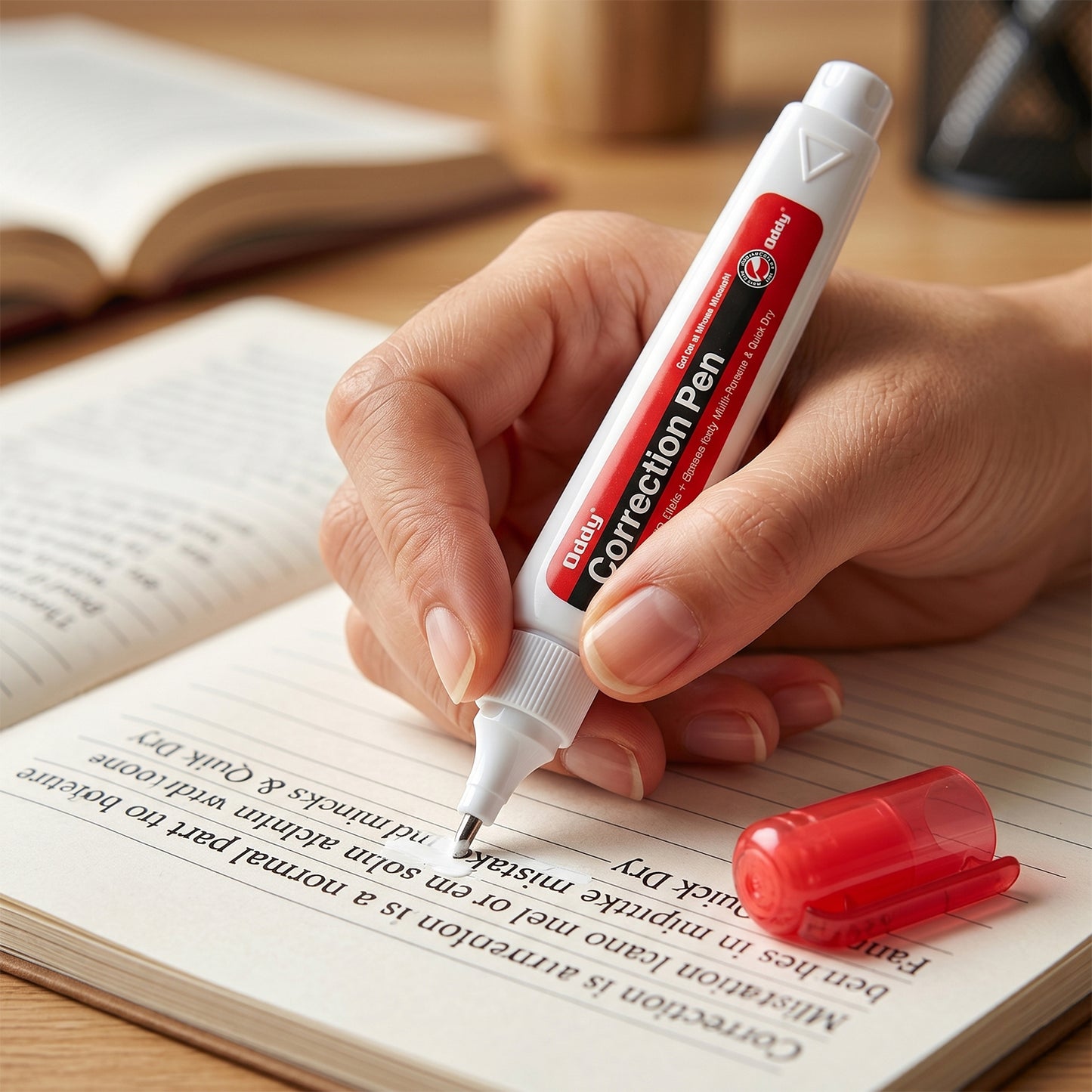 fast drying correction fluid pen stationery too