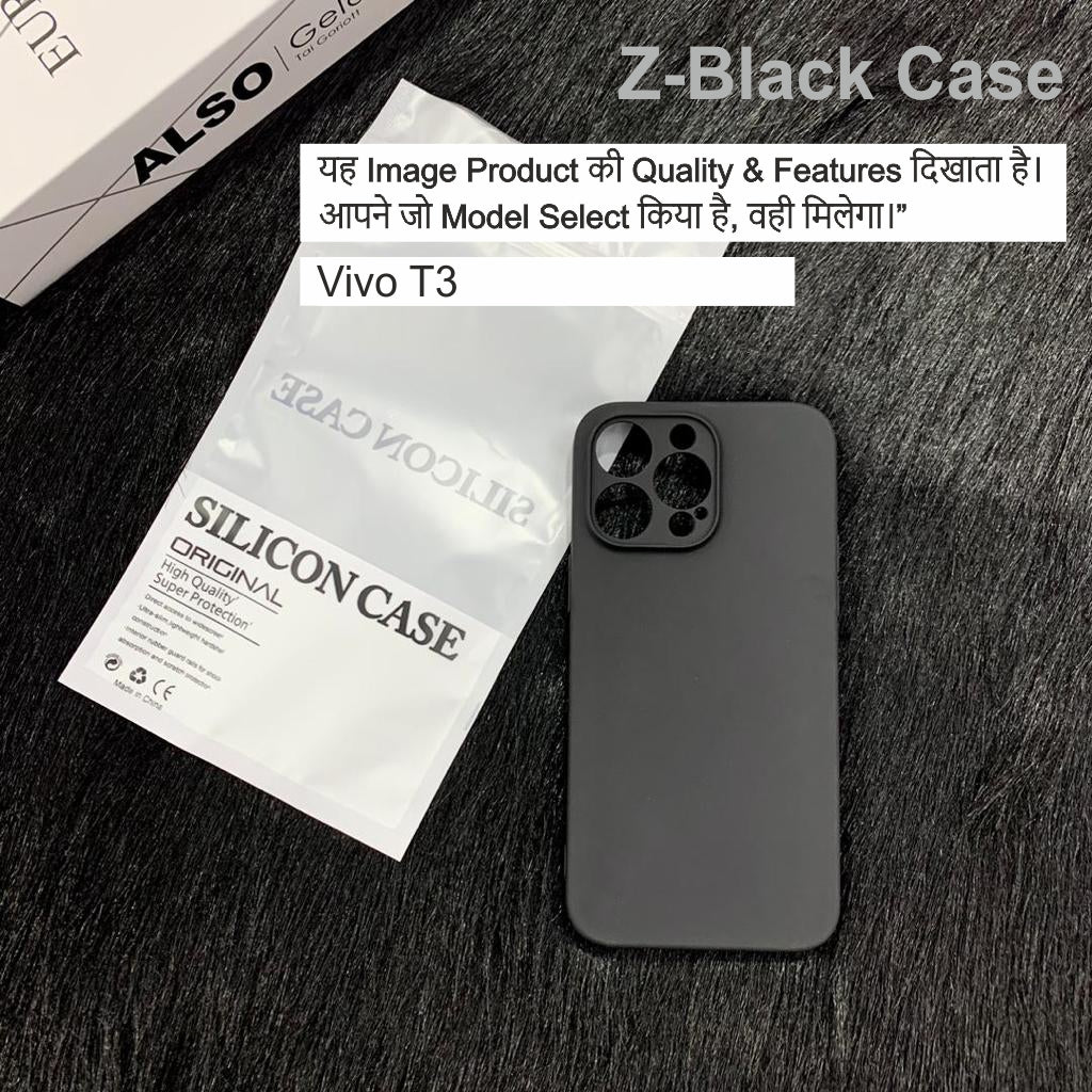 Z-Black Case Case For Vivo T3