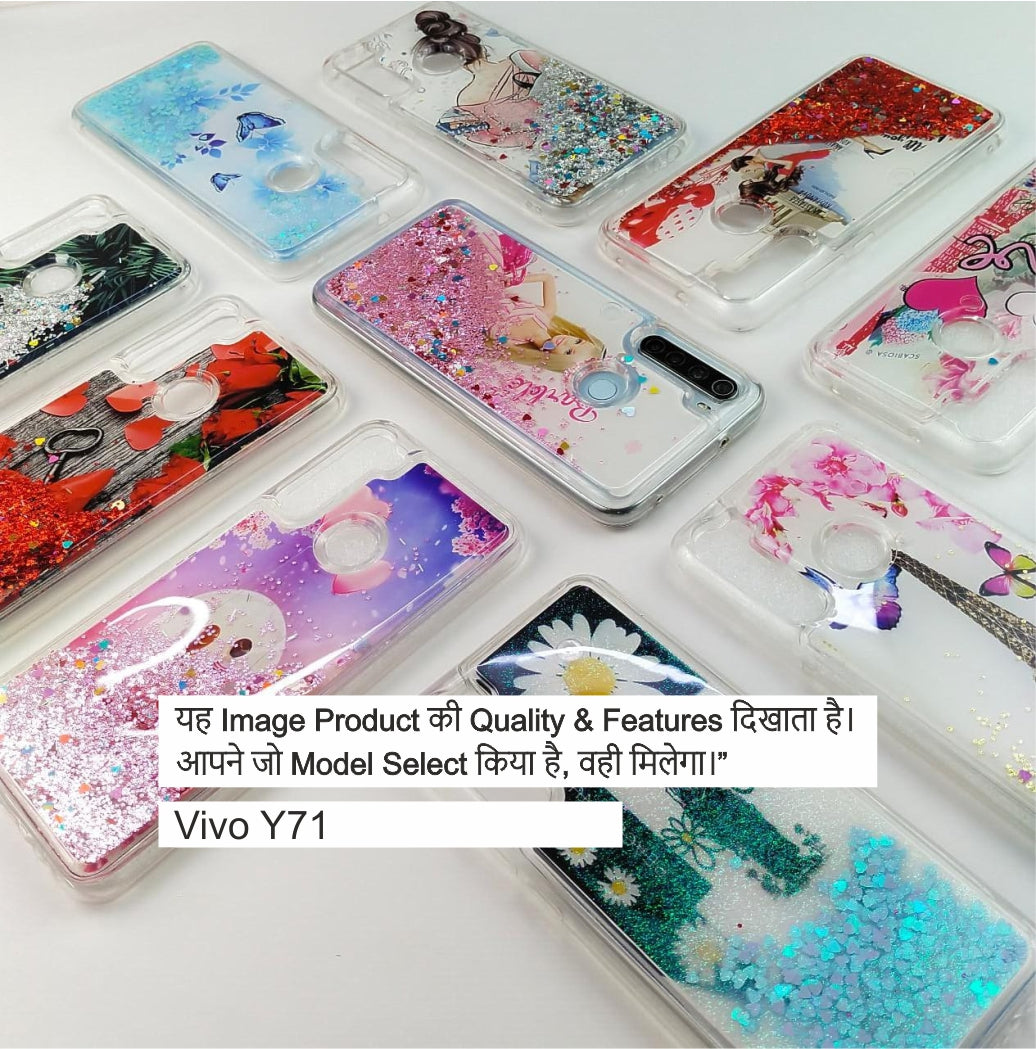 Water Shimmer Printed Case Case For Vivo Y71