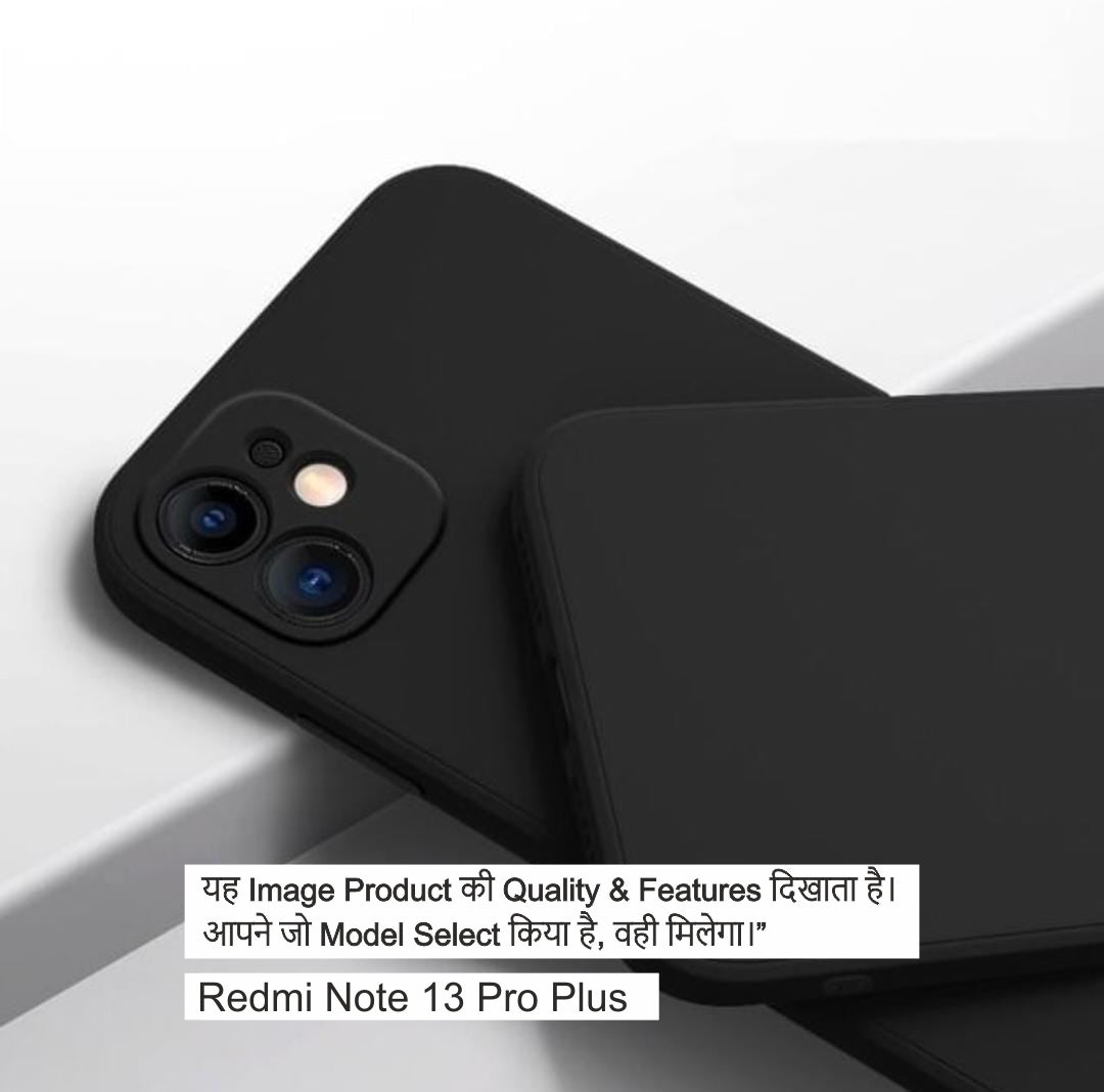 Silicone Covers With Cloth Case For Redmi Note 13 Pro Plus
