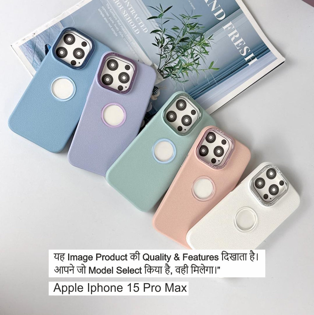 Lichi Leather Case Case For Iphone 15 Pro Max