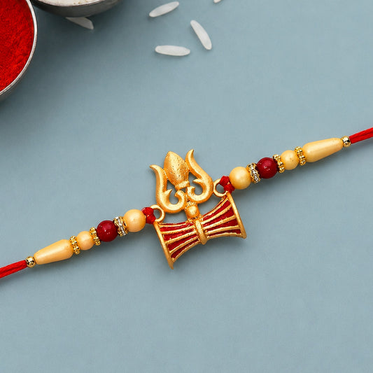 Shiva Trishul Rakhi – Divine Protection & Strength Symbol