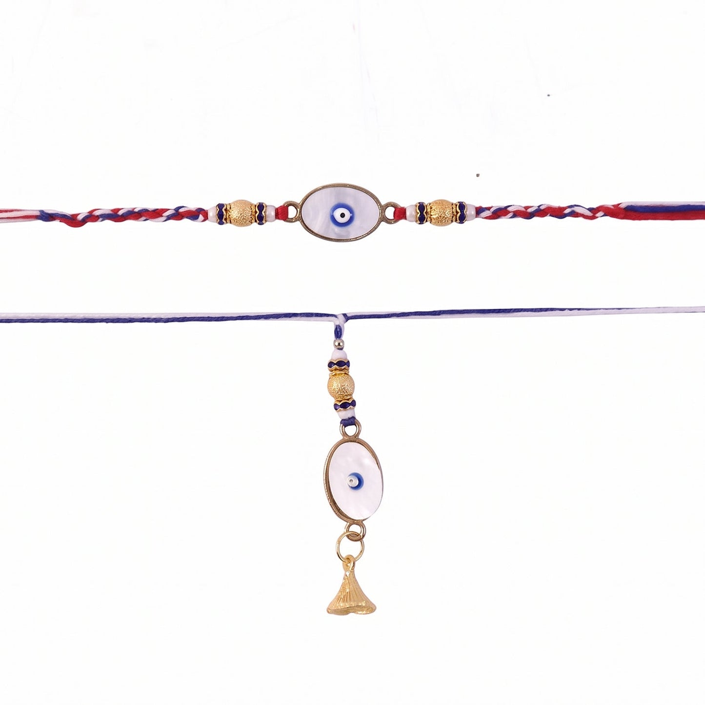 Evil Eye Bhabhi Rakhi showing protective design element