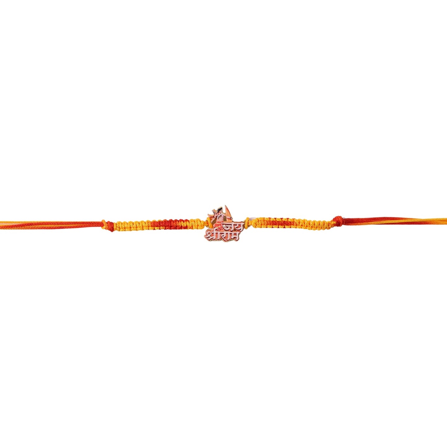 Jay Shree Ram Design Fancy Dori Rakhi for Brother (1 Pc)