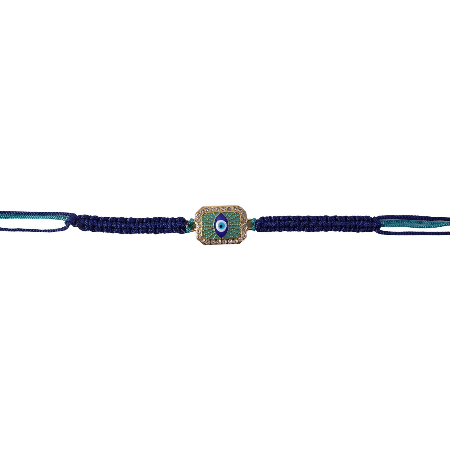 Stylish Evil Eye Fancy Dori Rakhi for Brother (1 Pc)