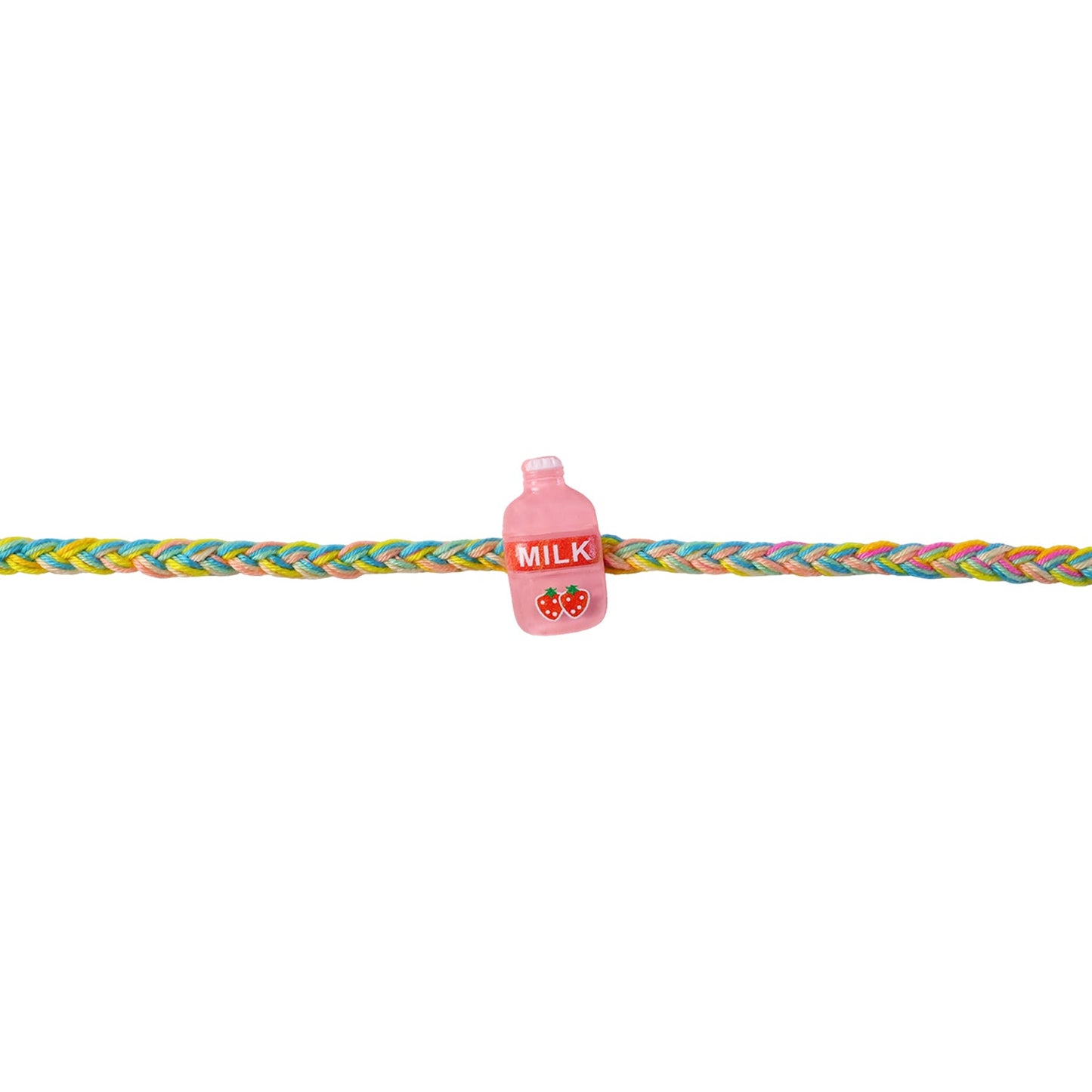Milk Bottle Fancy Dori Rakhi with decorative elements