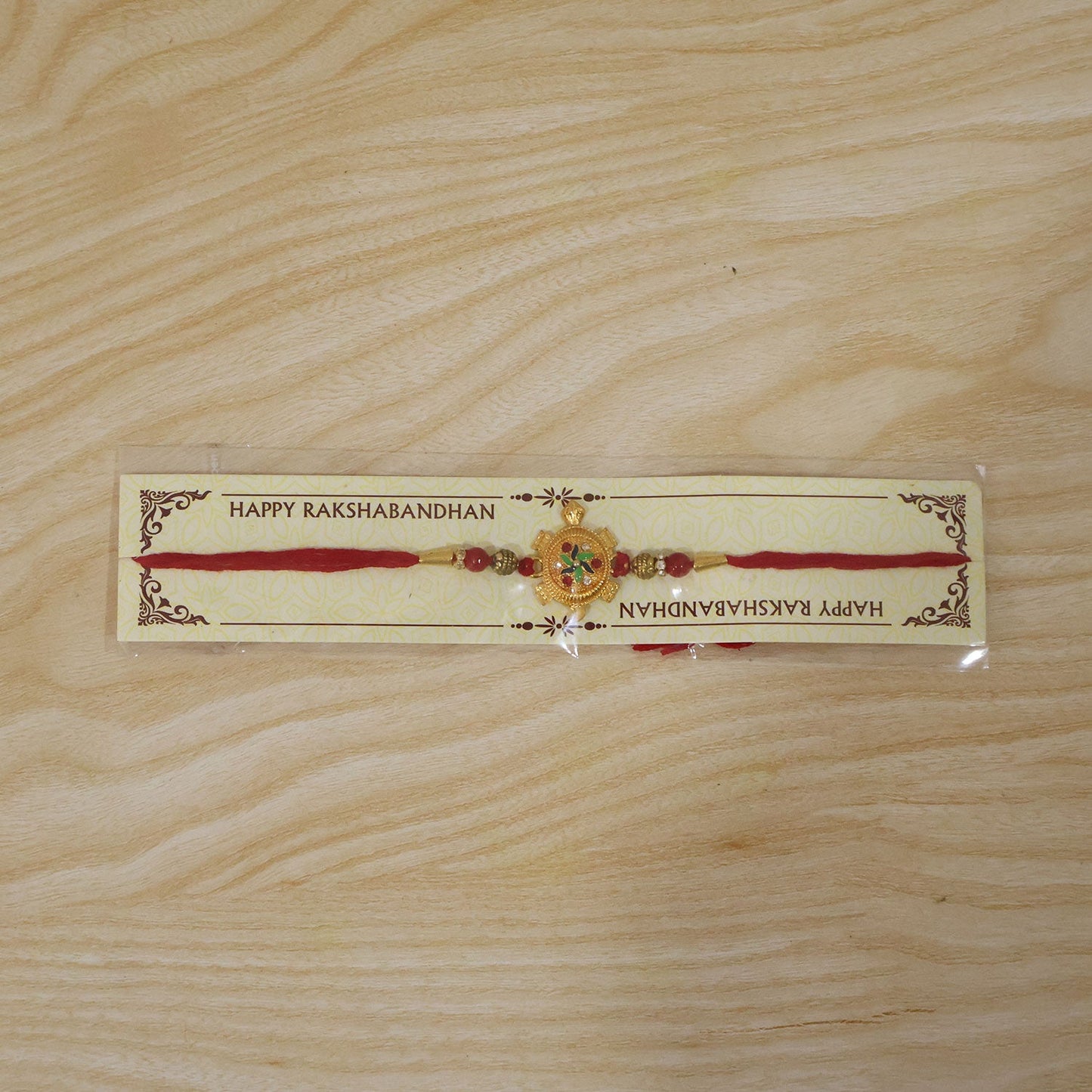 Auspicious Golden Tortoise (Kachua) Rakhi