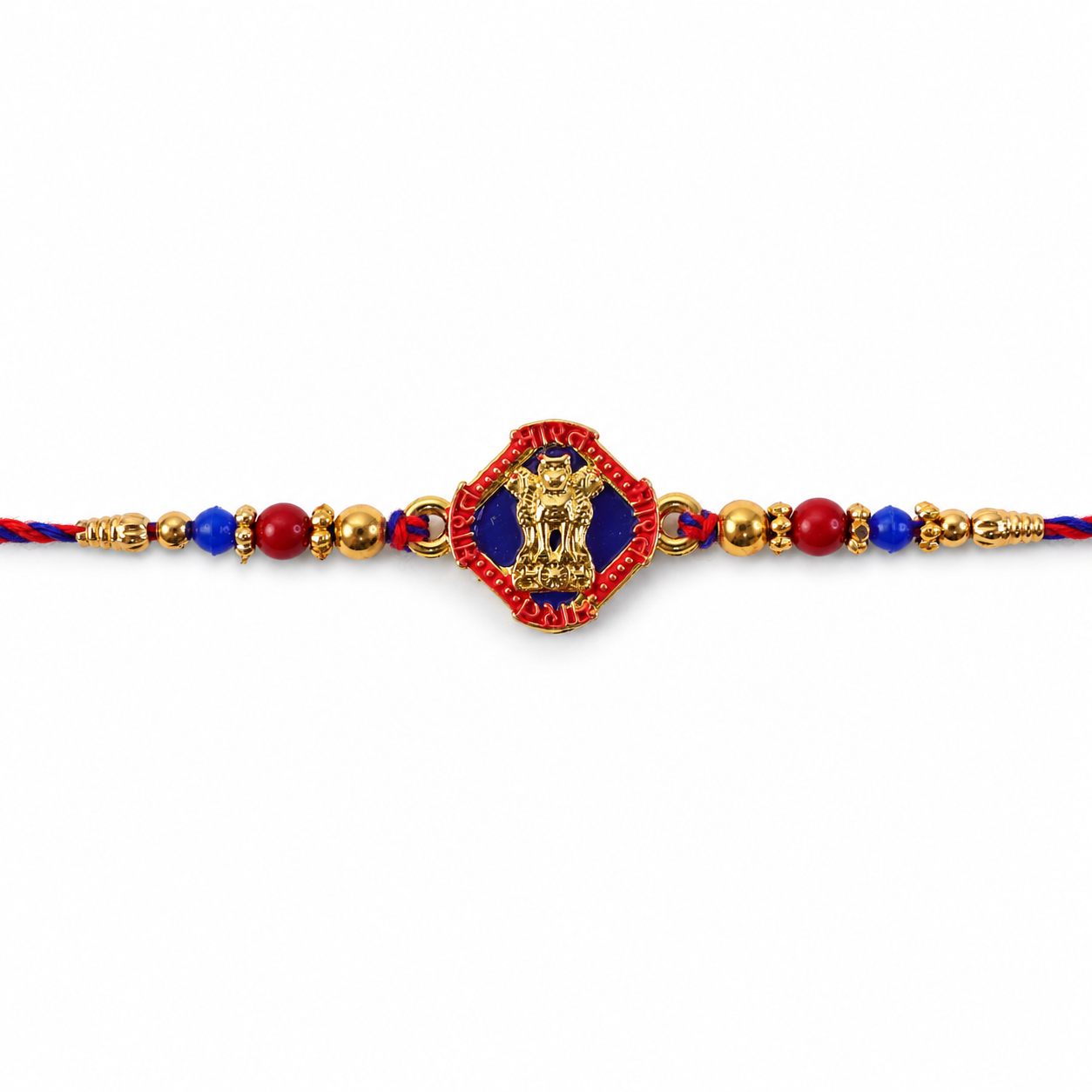 Ashoka Stambh National Emblem Designer Rakhi For Brother