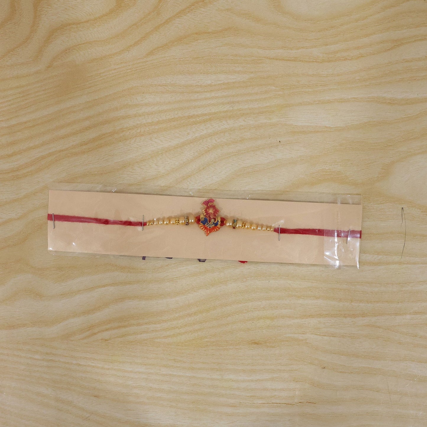 Lord Ganesha Premium Beaded Designer Rakhi for Brother