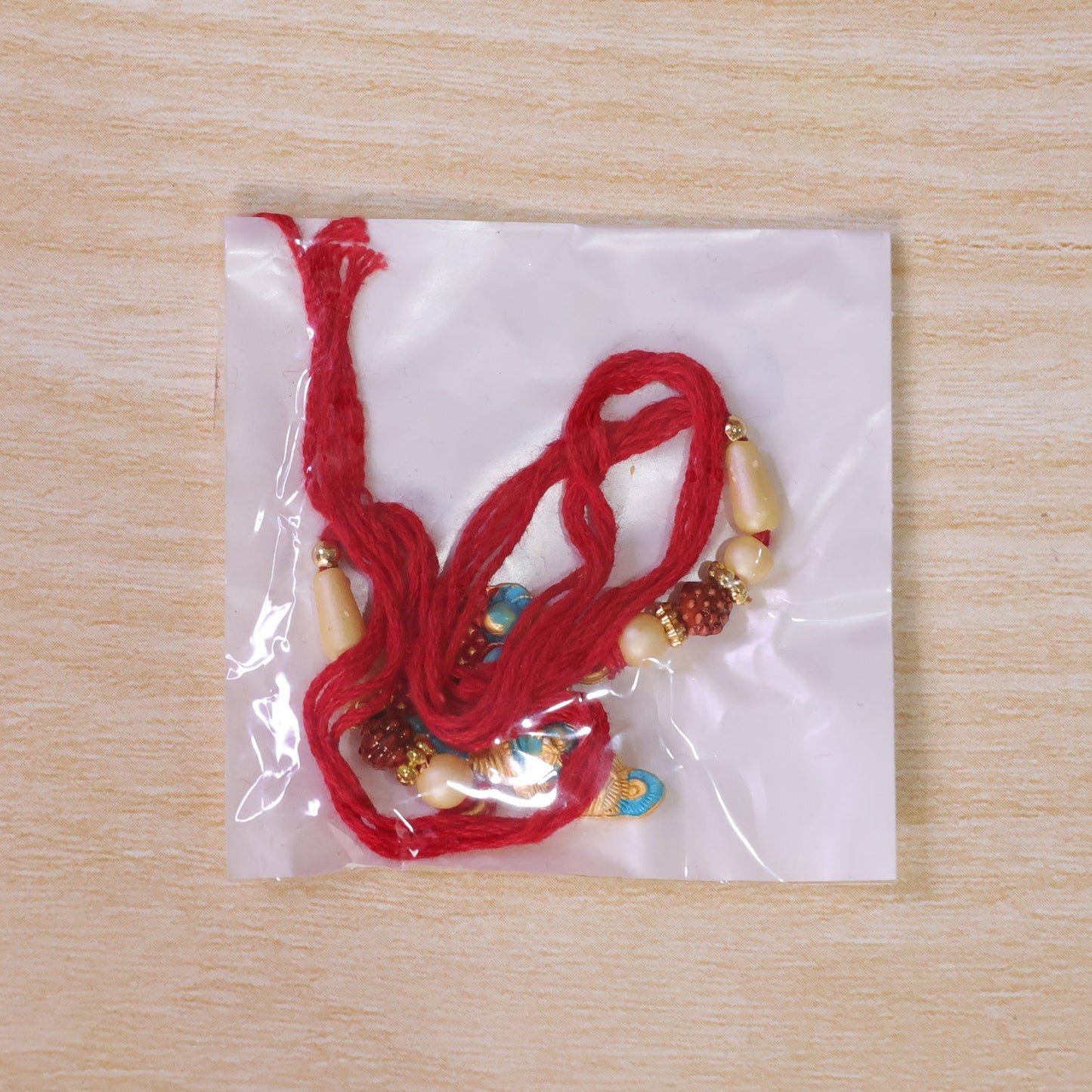 Lord Krishna Beaded Designer Premium Traditional Rakhi for Brother