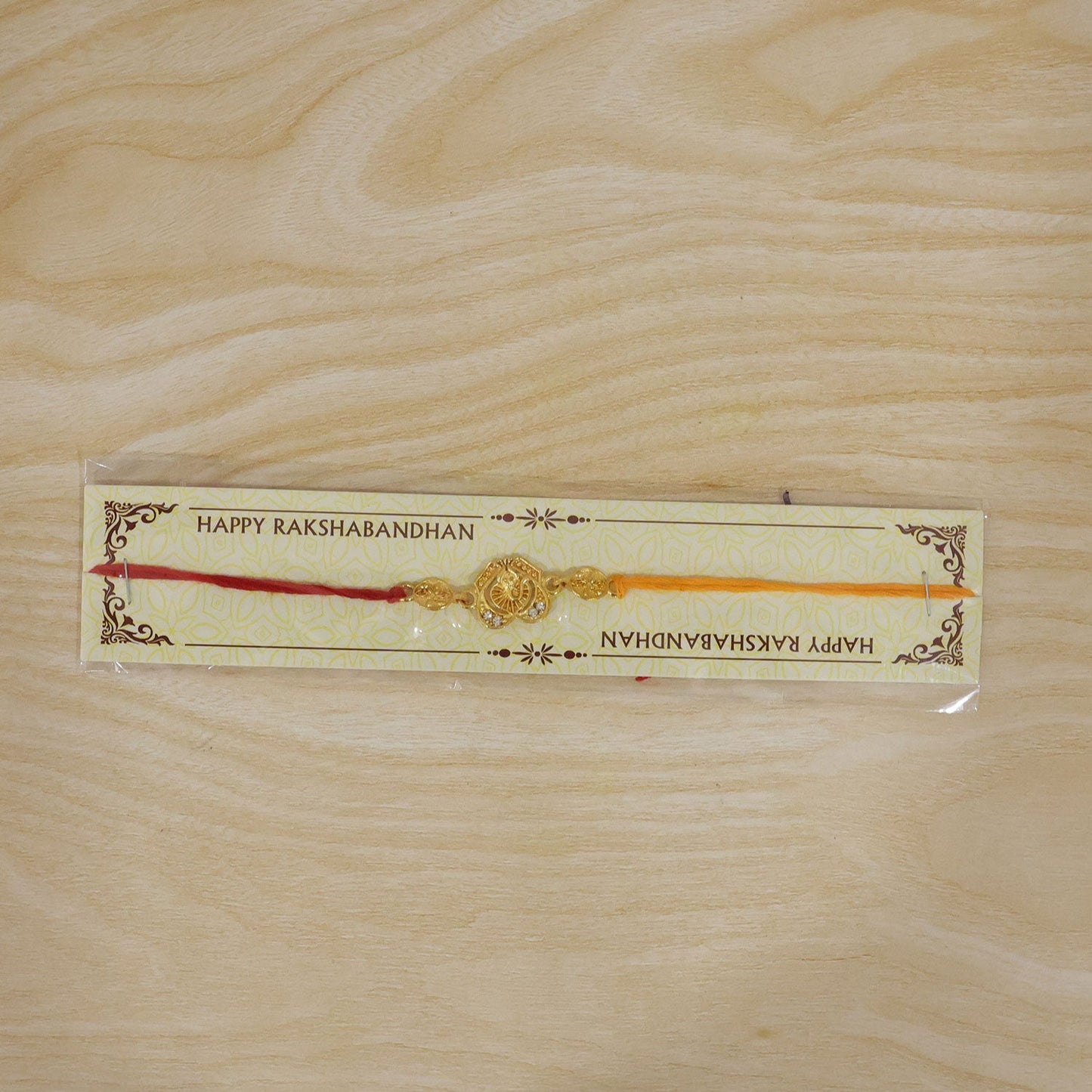 Ganesh Charm Traditional Premium Designer Rakhi for Brother