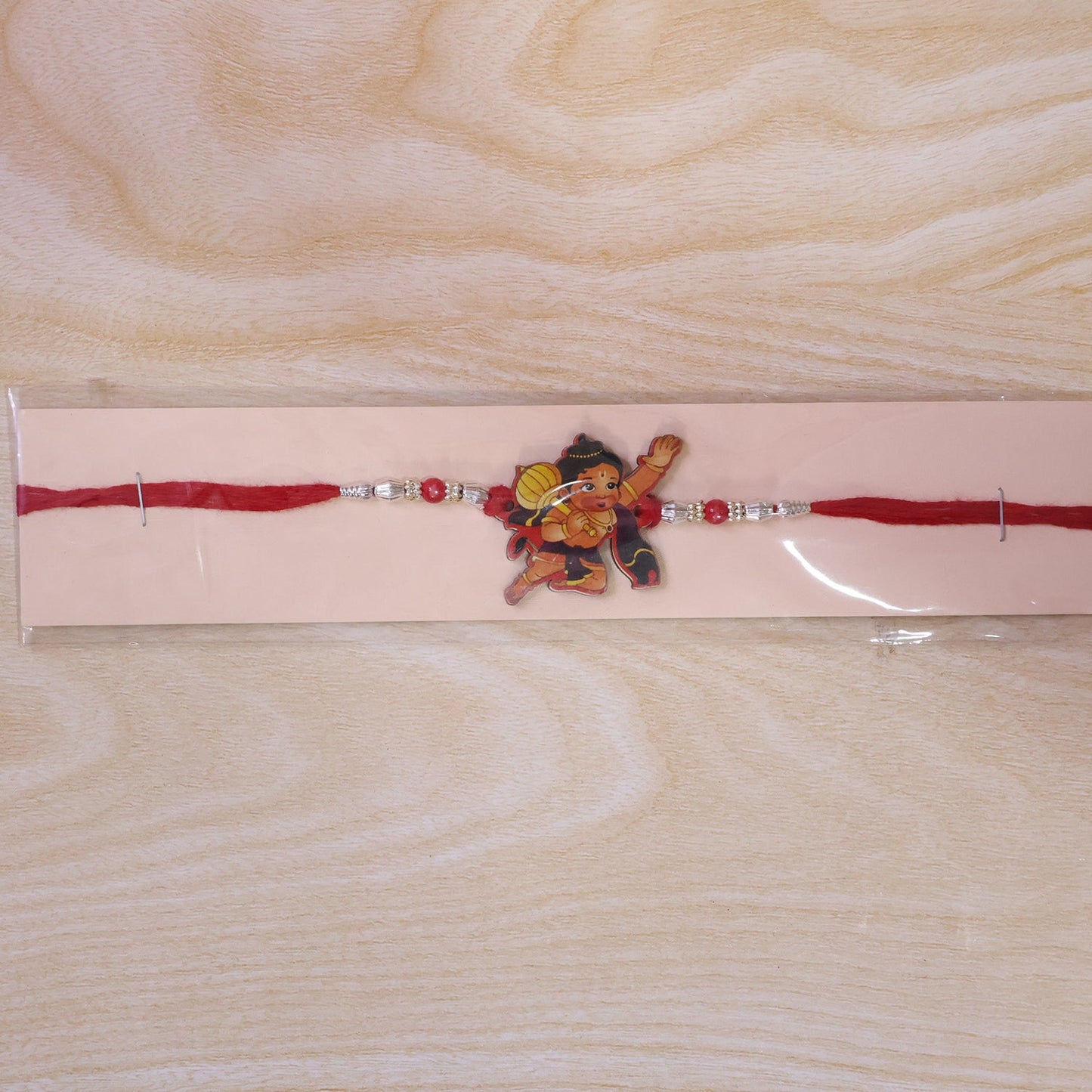 Cute Hanuman Cartoon Rakhi for Brother Bhai Raksha Bandhan Festival Special Gift
