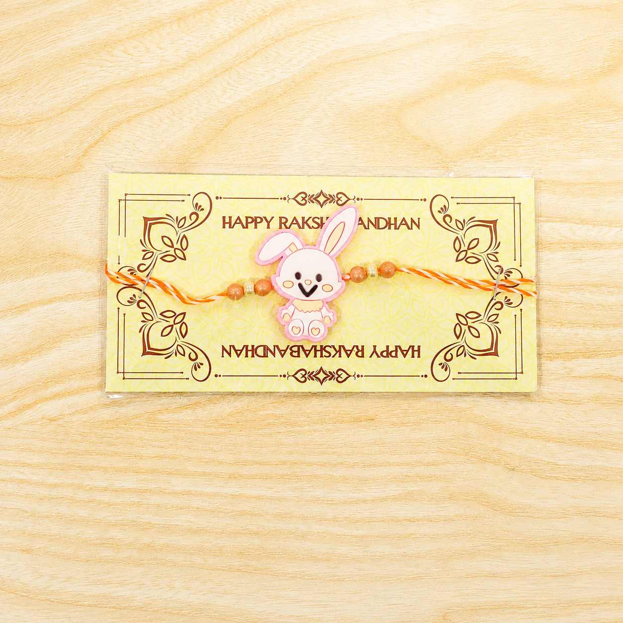 Bunny Character Kids Thread Premium Designer Rakhi for Brother