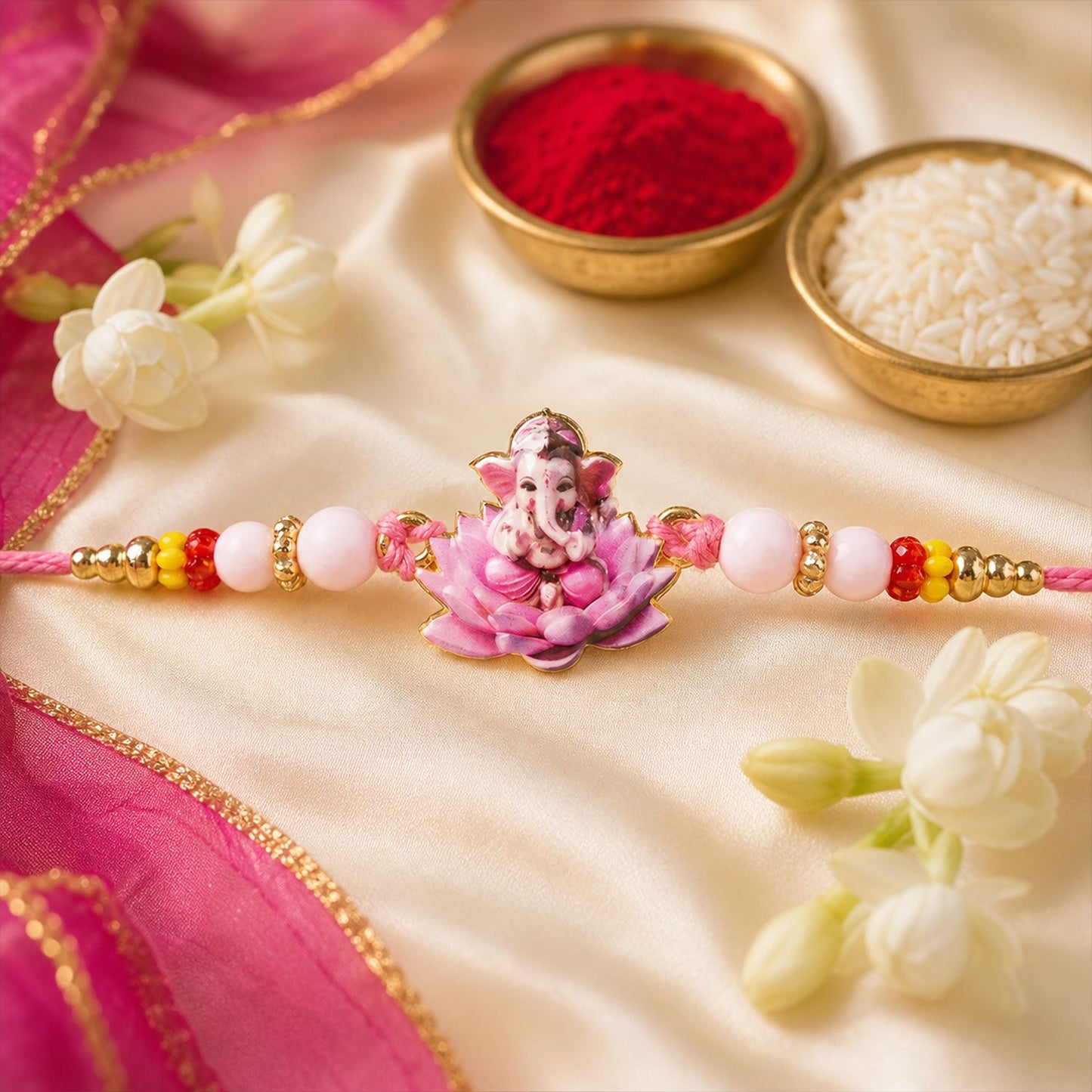 Premium Designer Rakhi Combo Gift Set for Raksha Bandhan (10 Pc)