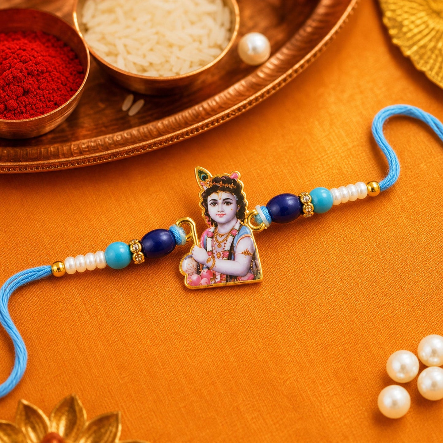 Premium Designer Rakhi Combo Gift Set for Raksha Bandhan (10 Pc)
