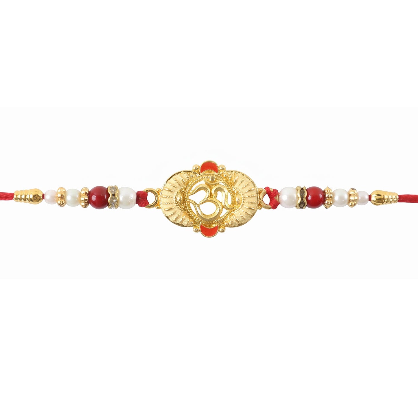 Round Om Design Designer Rakhi Raksha Bandhan Gift Special