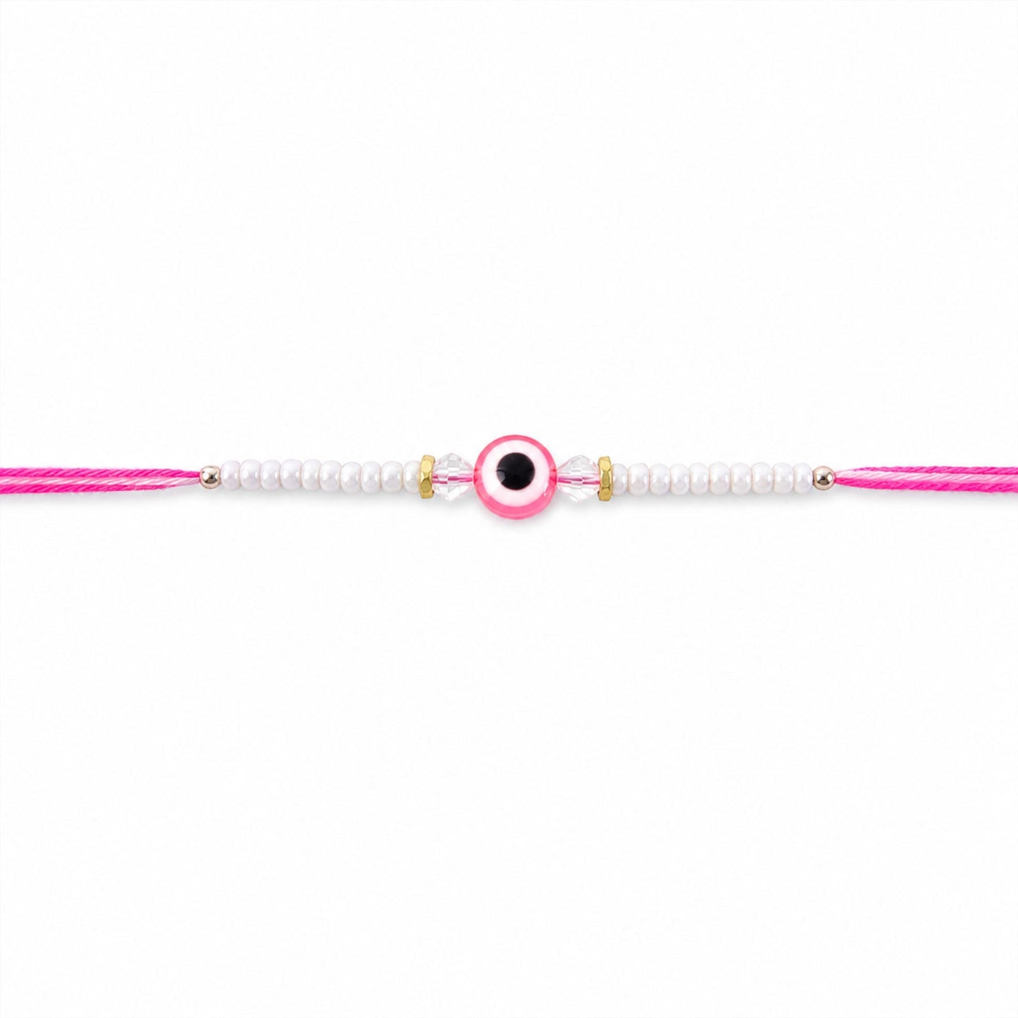 Evil Eye Charm Bracelet Designer Rakhi Raksha Bandhan Gift Special