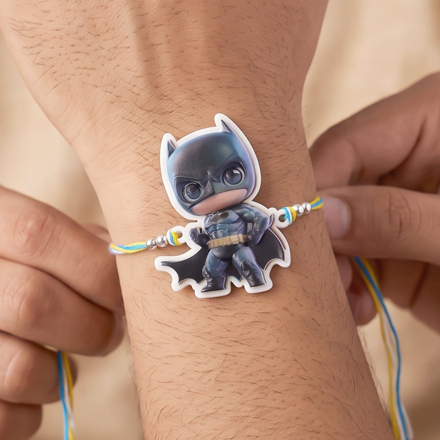 Superhero Character Kids Rakhi Raksha Bandhan Fun Gift Special