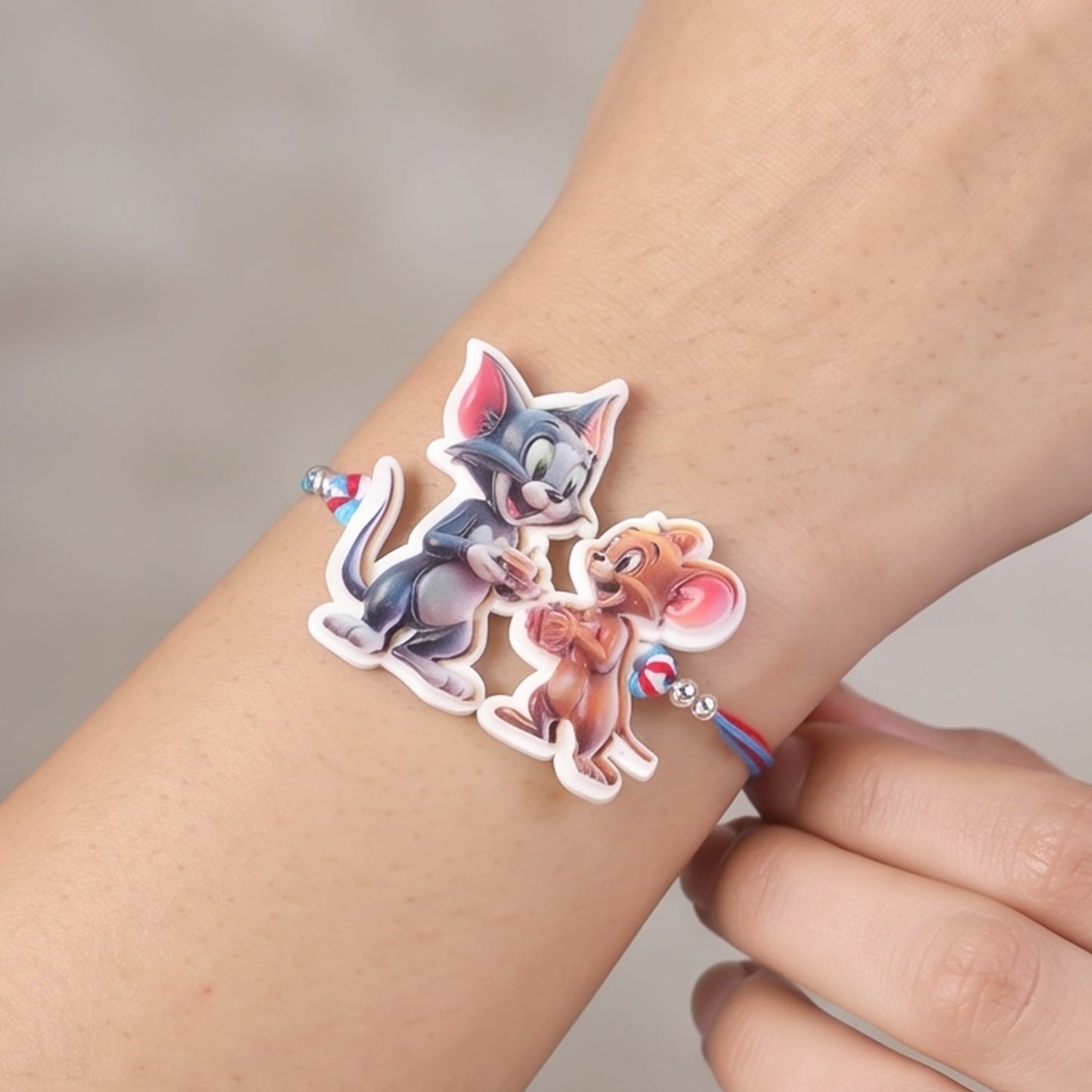 Tom & jerry Cartoon Kids Designer Rakhi Raksha Bandhan Celebration Gift