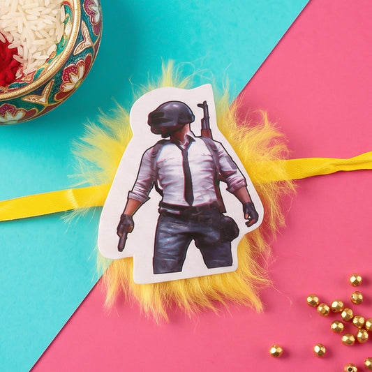 Gaming Hero Character Kids Designer Rakhi Raksha Bandhan Fun Gift
