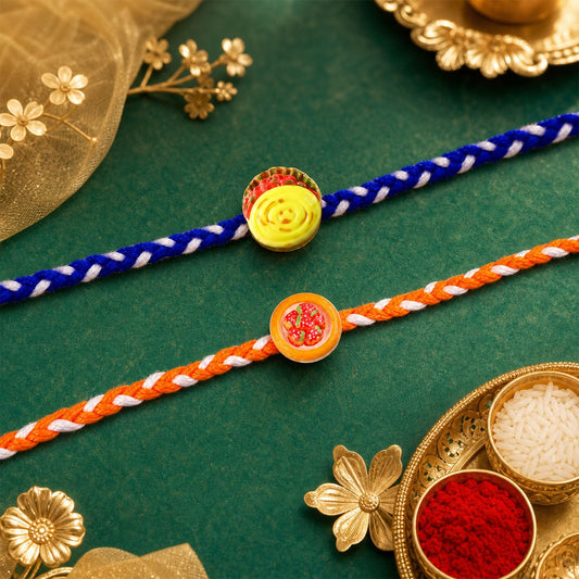 Fruit Candy Simple Rakhi Combo Raksha Bandhan Special (2 Pc)