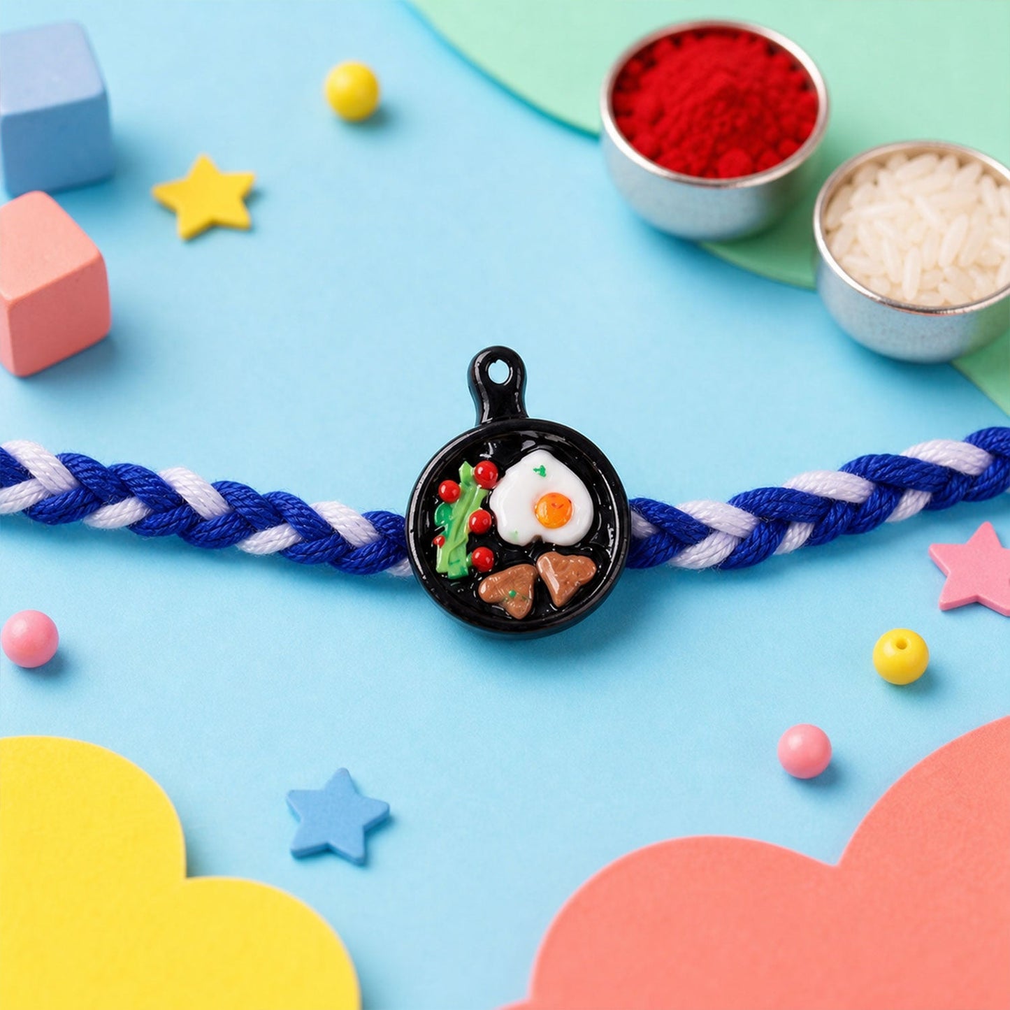 Kiwi Kids Designer Rakhi Combo Raksha Bandhan (2 Pc)