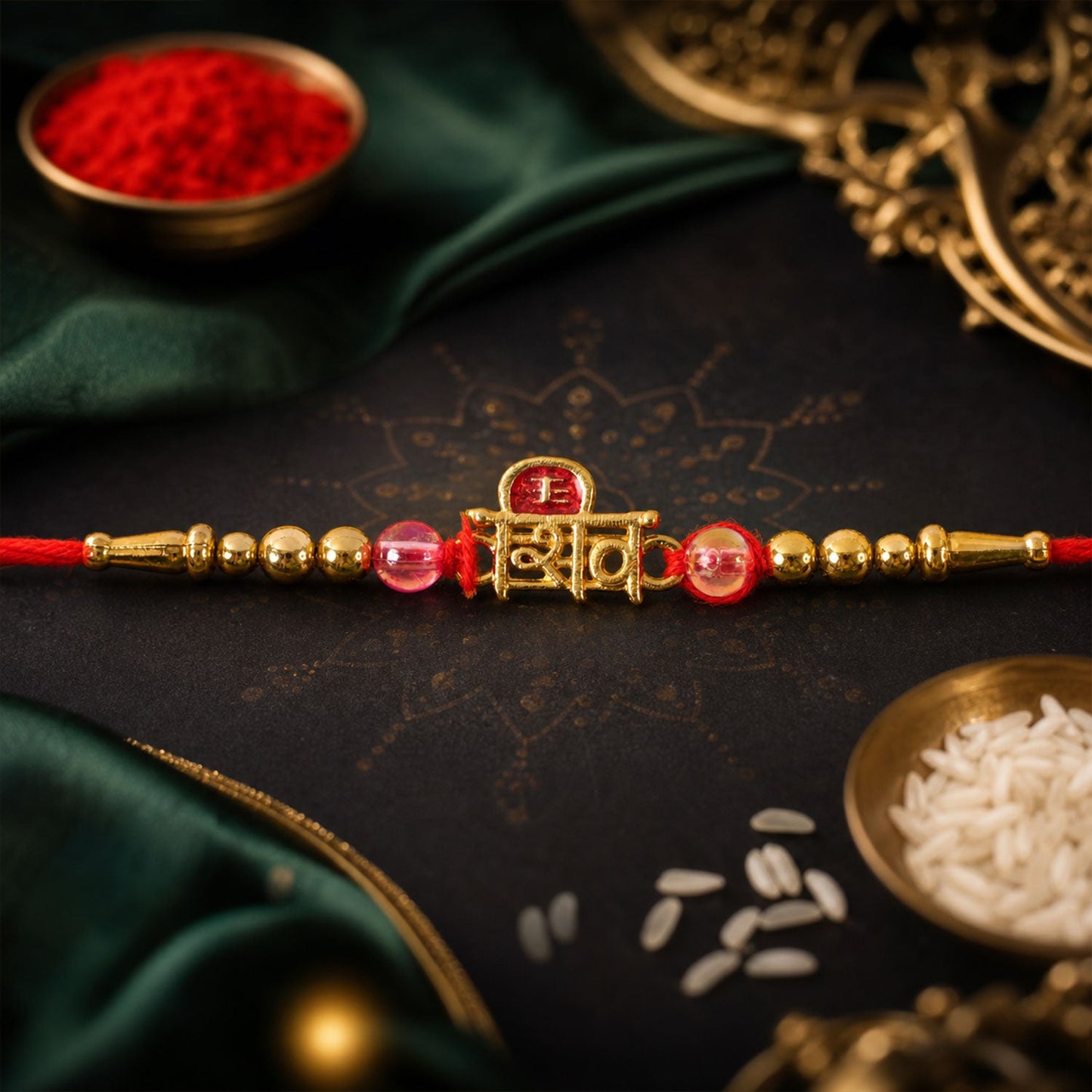 Cute Bal Krishna Kids Rakhi for Little Brother | Cartoon Kids Rakhi