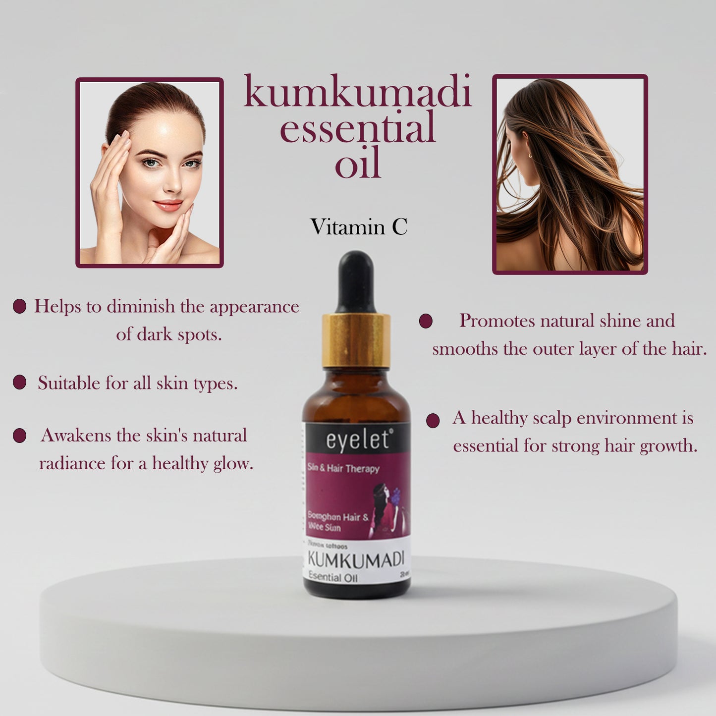 Eyelet Kumkumadi Essential Oil Midnight Saffron Therapy