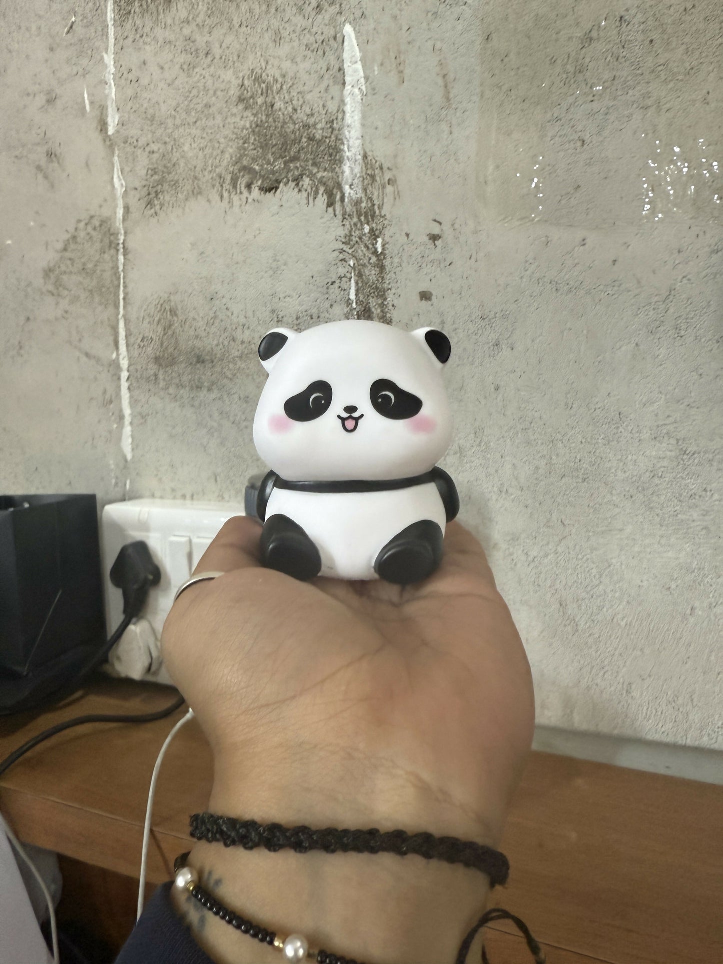Cute Panda LED Night Lamp for Kids, Soft Glow Decorative Bedside Light