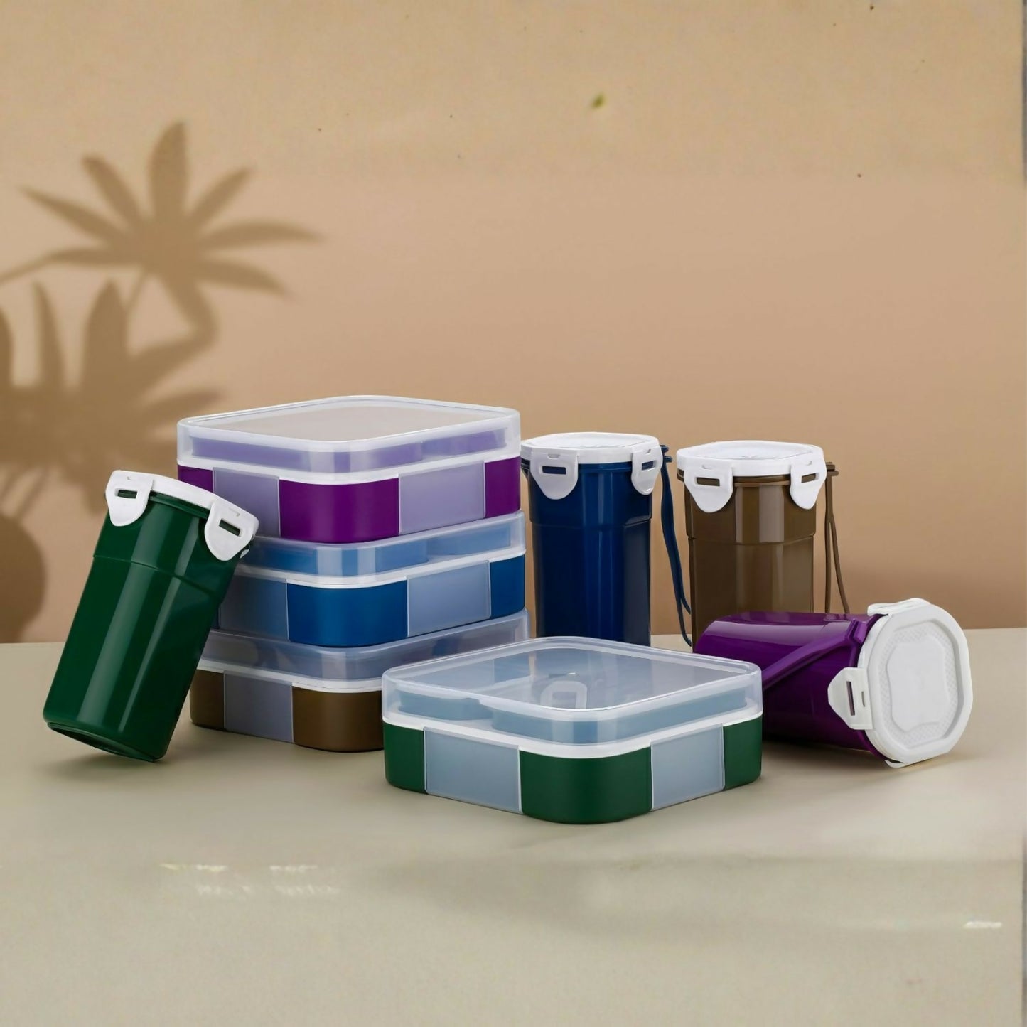 Zesty Lunch box with Bottle Combo