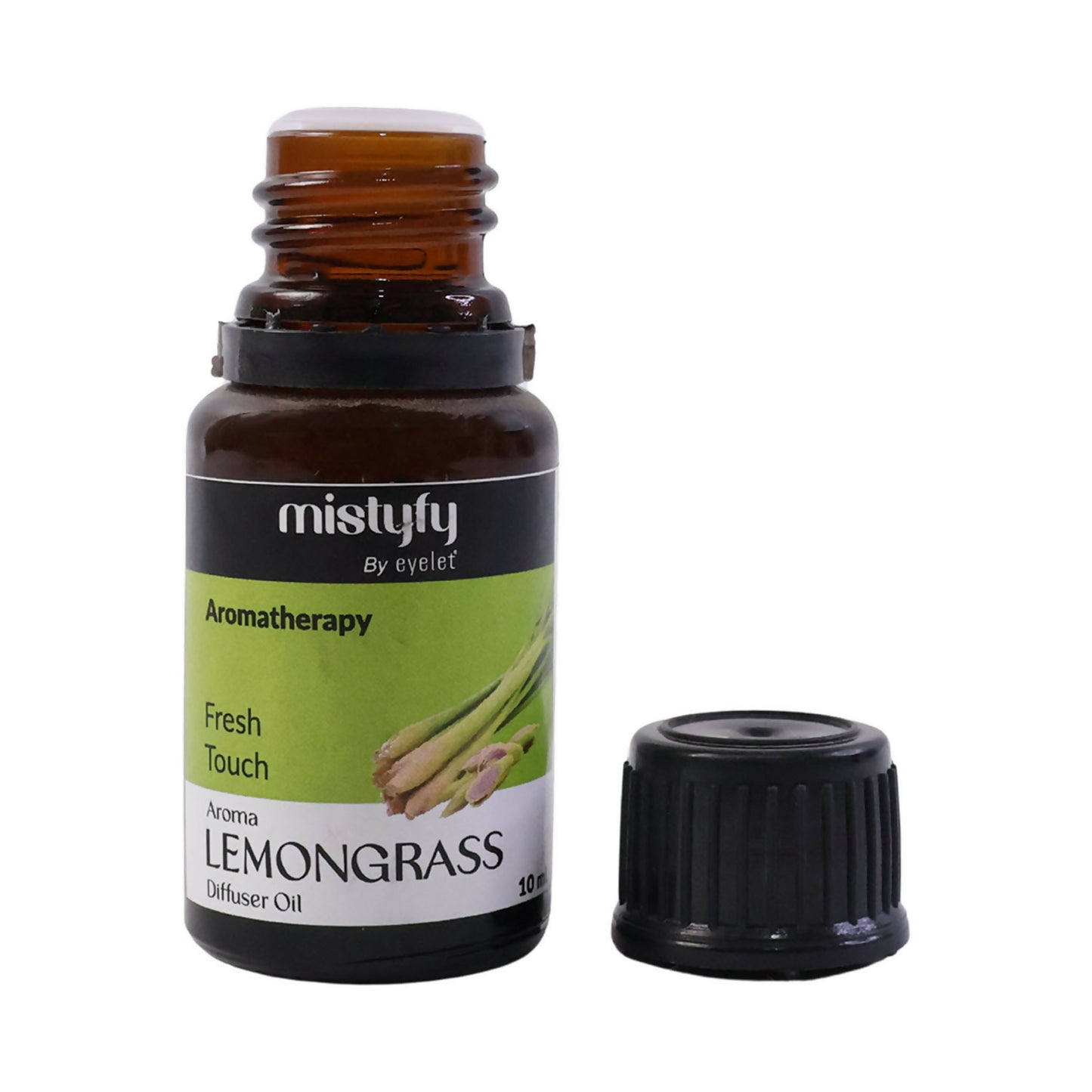 Eyelet Lemongrass Aroma Diffuser Oil & Fresh Touch Aromatherapy Oil (10ml)