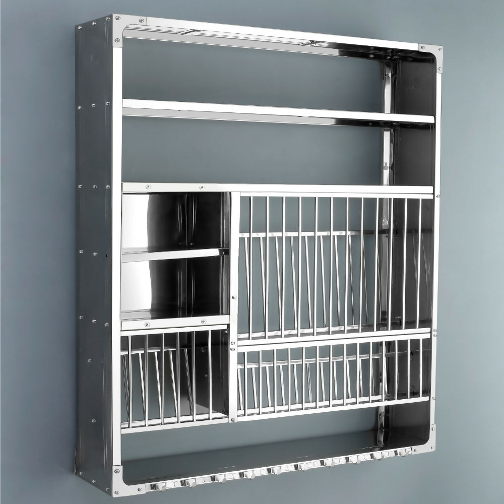 Wall Mount Kitchen Utensils Dish Rack DLX-4836