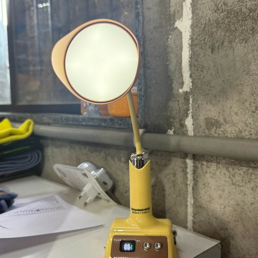 LED Desk Lamp with Adjustable Neck, Table Light for Study, Reading and Home Use