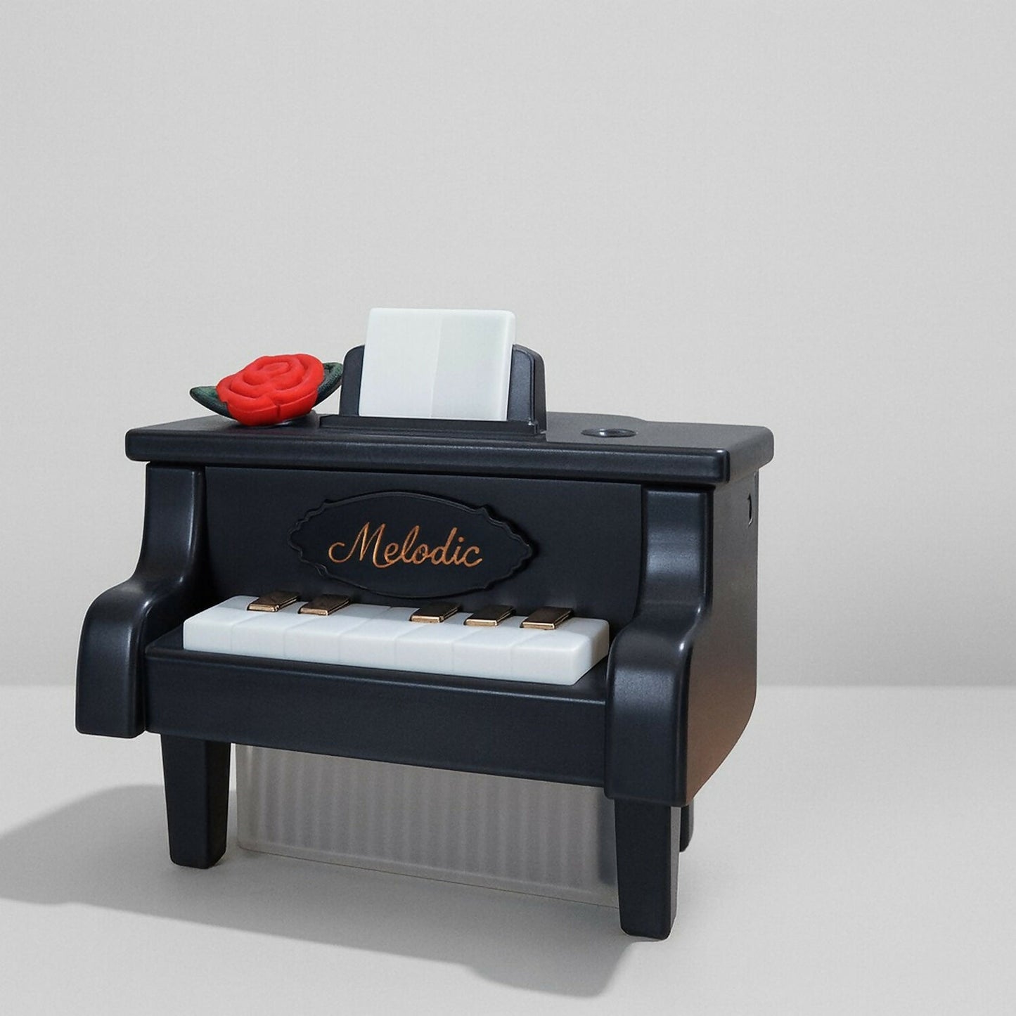 Mini Piano USB Humidifier with Night Light & Cool Mist for Home & Office