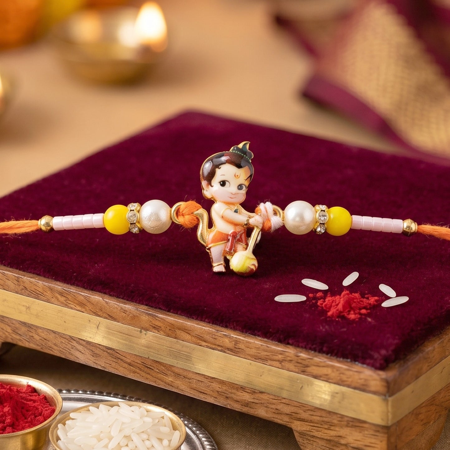 Bal Hanuman (Baby Hanuman) Designer Rakhi