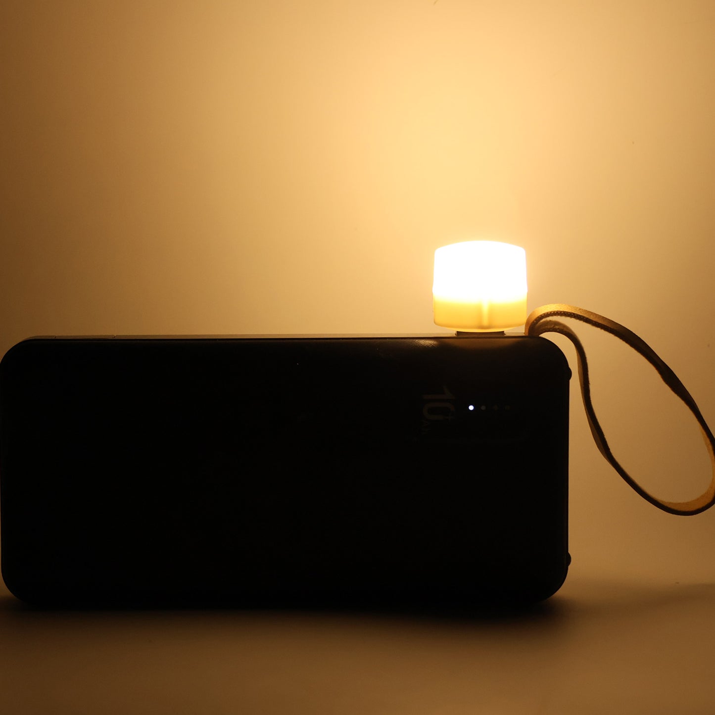 Yellow USB LED LAMP Night Light, Plug Small Led Nightlight (1 Pc)
