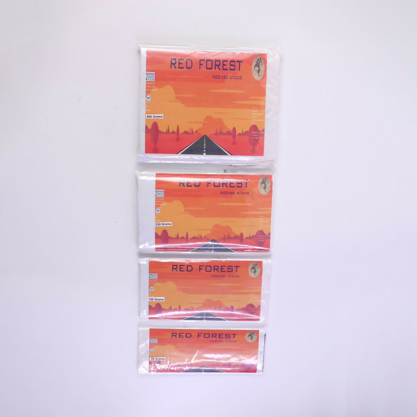 Red Forest Fragrance scented Stick Agarbatti Natural Incense Sticks for Pooja