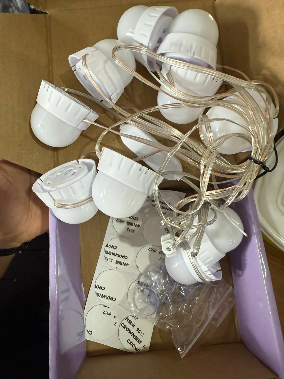 LED Vanity Mirror Lights with 3 Color Modes, Adjustable Bulbs, USB Powered