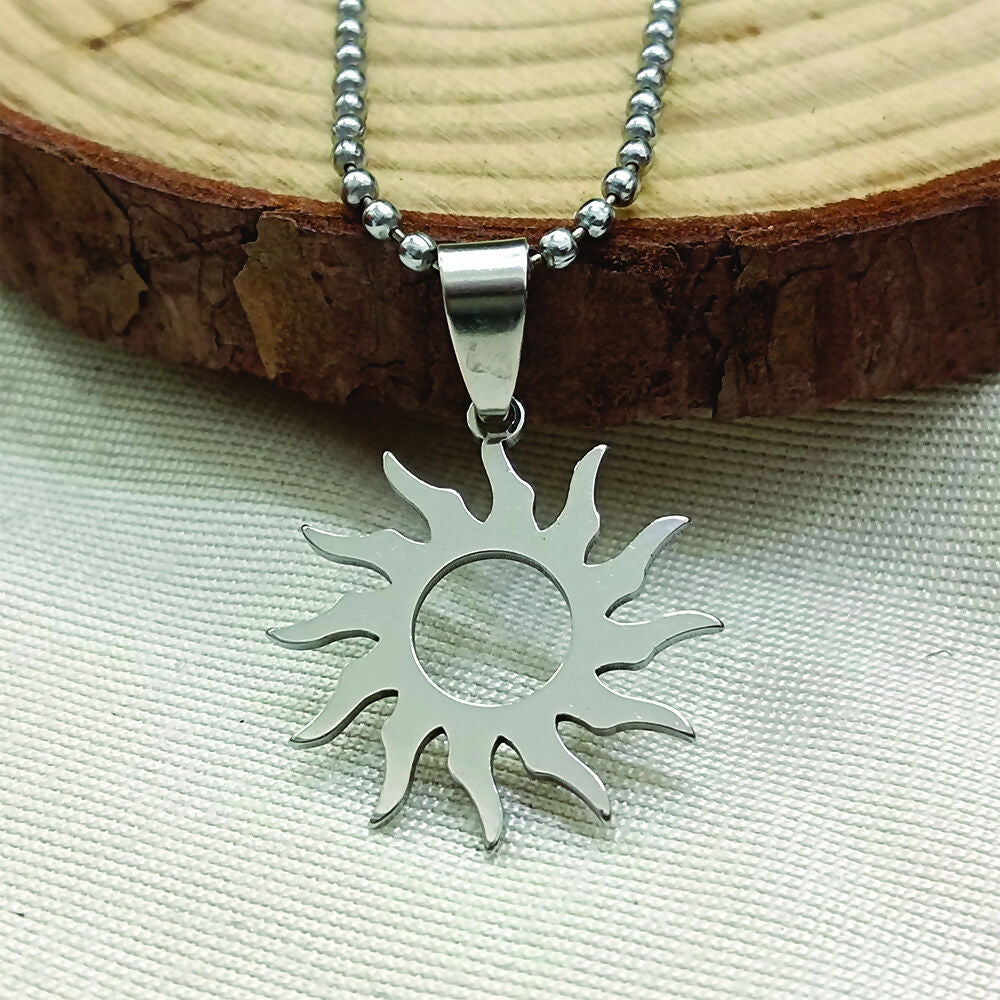 Sun Chain Pendant For Men And Women