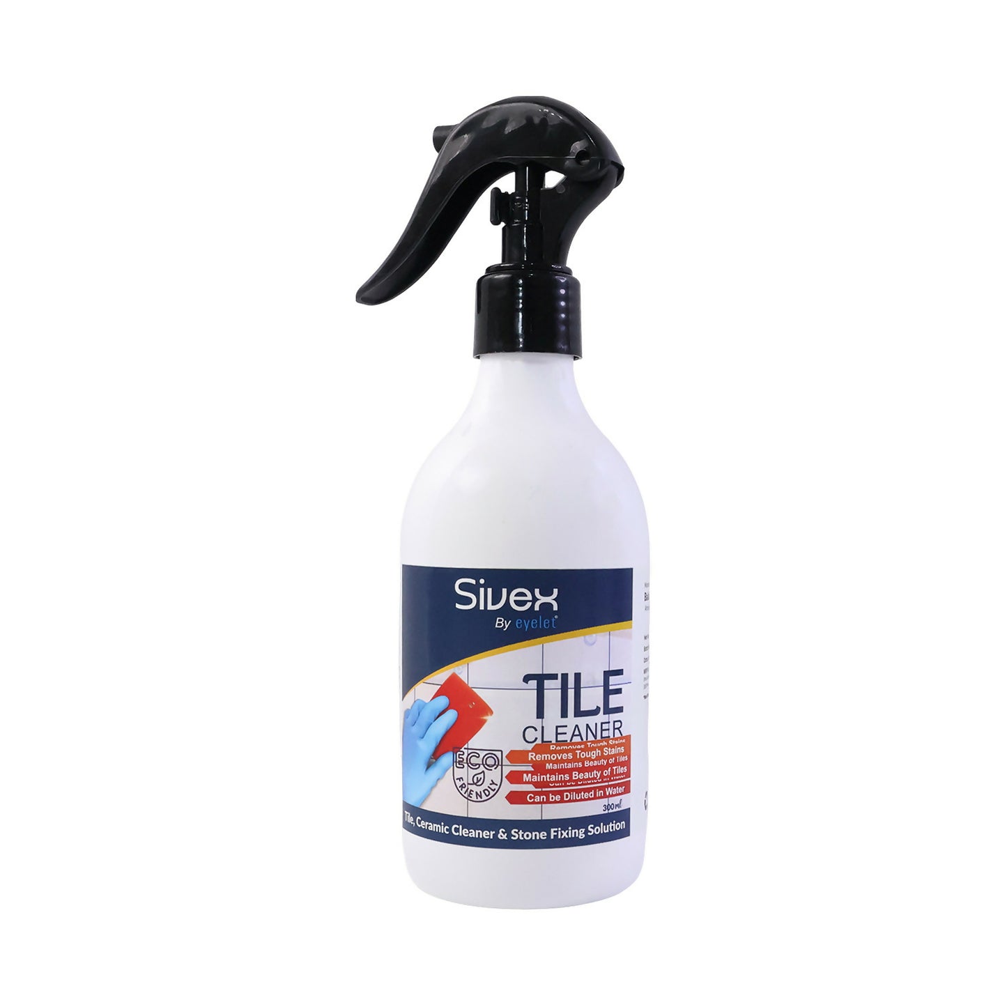 Eyelet Tile Cleaner Liquid for Floor & Wall Tiles Tough Stain Remover for Bathroom, Kitchen (300Ml)