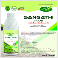 AgriVenture SANGATHI PLUS ( Trichoderma Harizianum 1% ) Bactericide, Organic Product BIO FUNGICIDES (1Ltr)