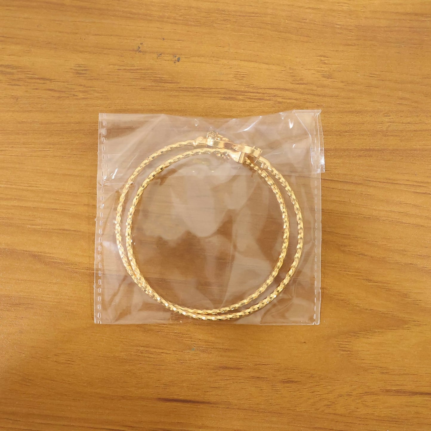 Elegant Gold Heart Lock Bangles for Women