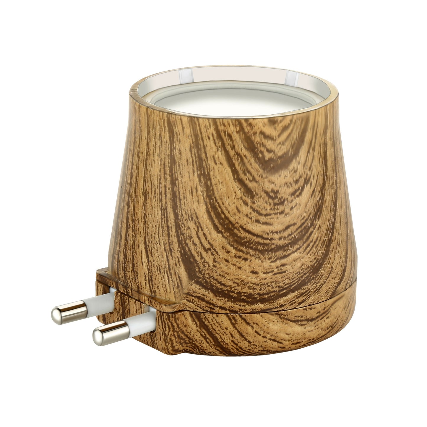 Zadap Wooden Kapoor Dani, Aroma Diffuser, Camphor Burner & Night Lamp