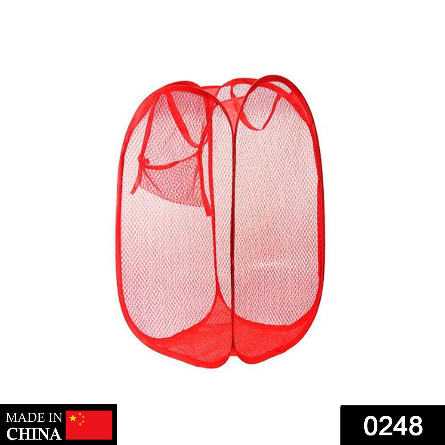 -up mesh clothes basket