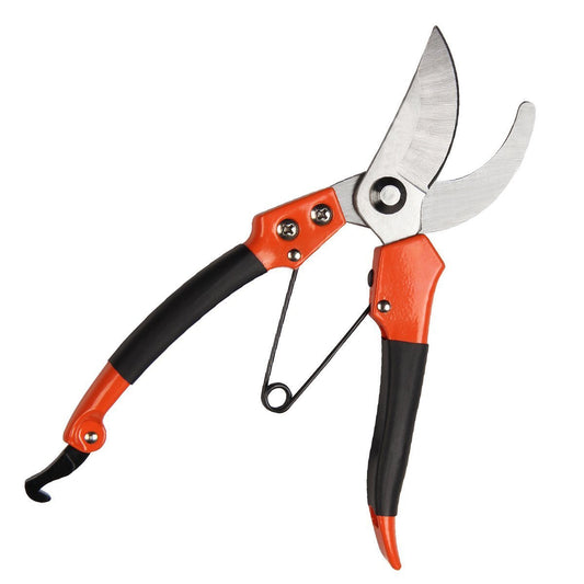 Sharp garden shears for pruning and trimming plants